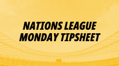 Betfair banner for Nations League betting tips on Monday
